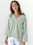 paige top - olive stripe cotton Apparel