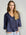 raine shirt - navy linen Apparel