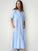 bridget dress - soft blue linen Apparel
