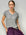 lara knit top - grey cotton Apparel
