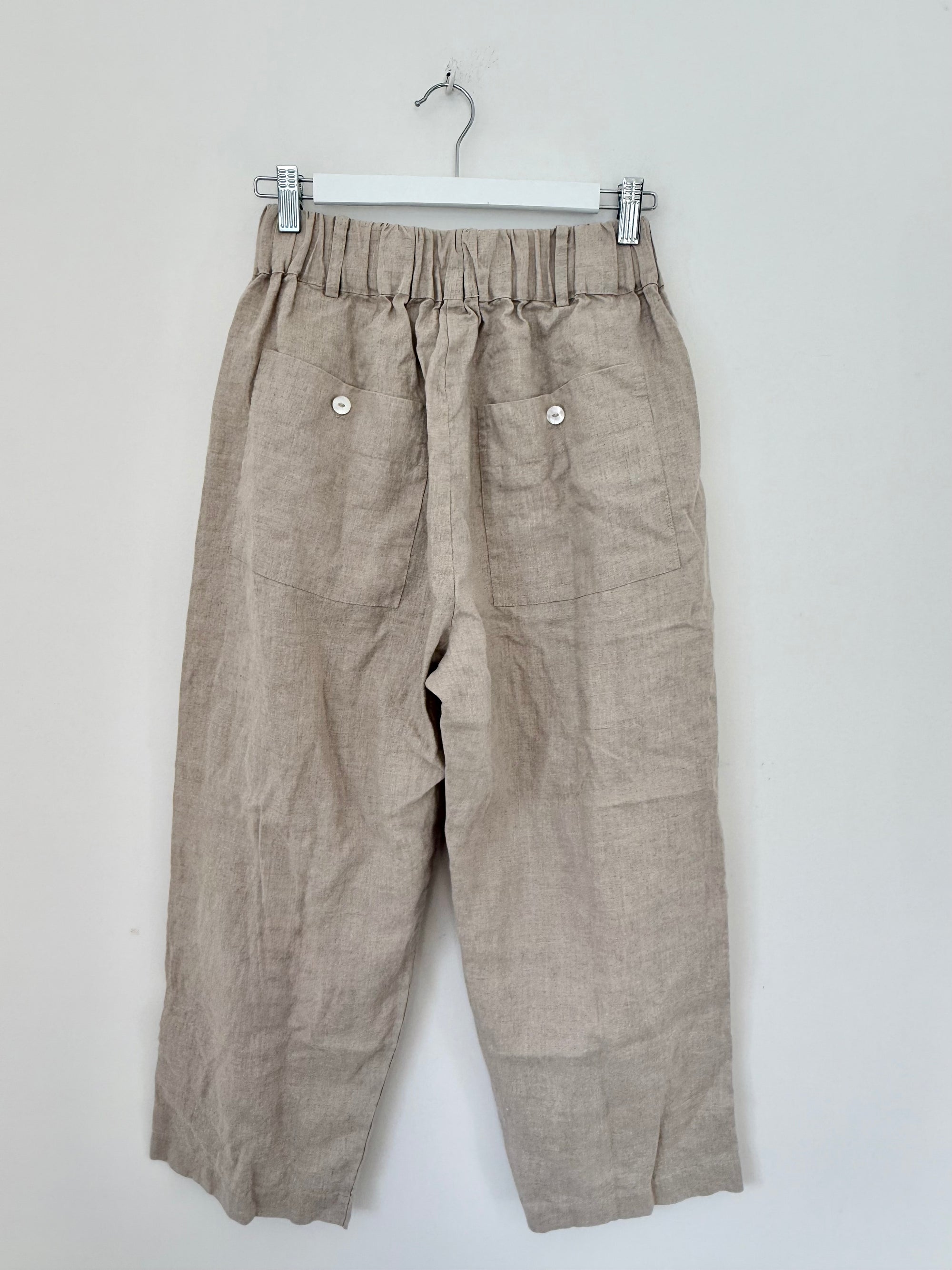peta pants - natural linen Apparel