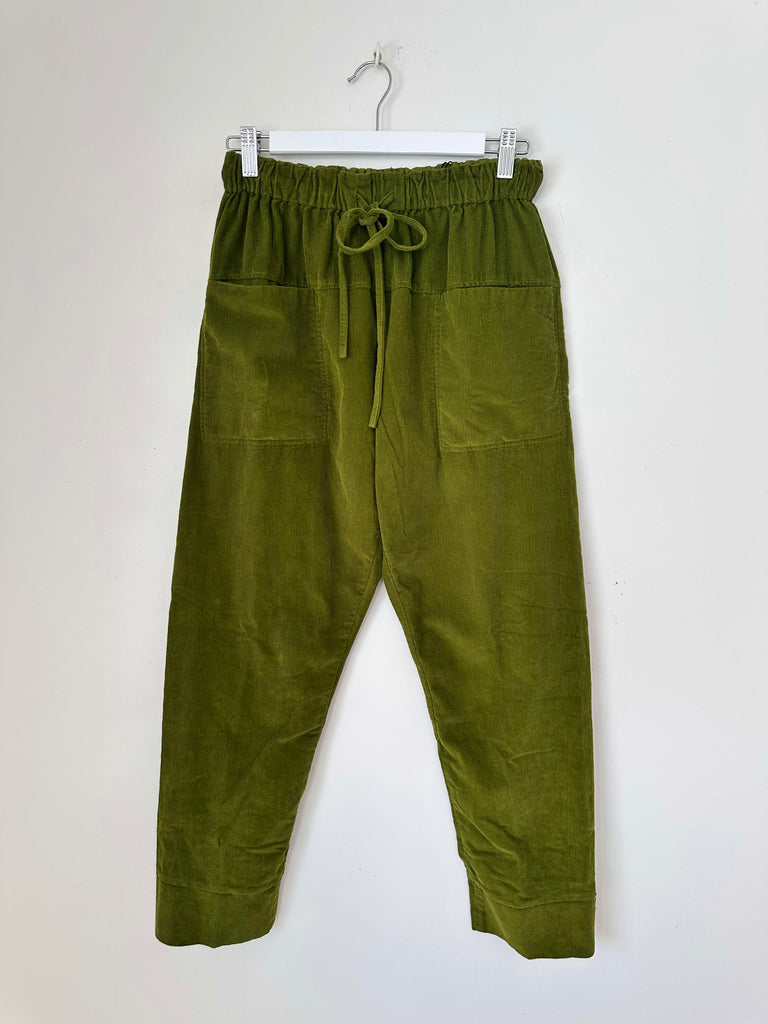 darcy pant-olive green cord General