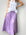 lulu skirt -lilac linen Apparel