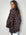avril top - chocolate spot linen Apparel