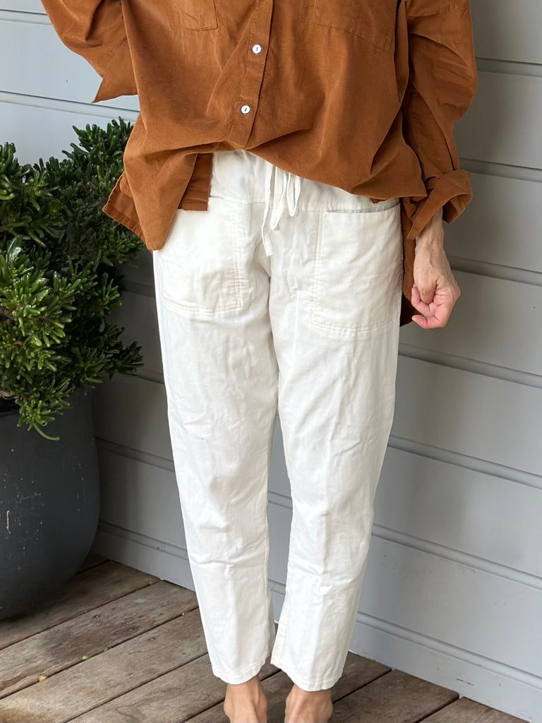 dylan pant-chalk twill Apparel