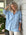 aiden oversized shirt - soft blue cord Apparel