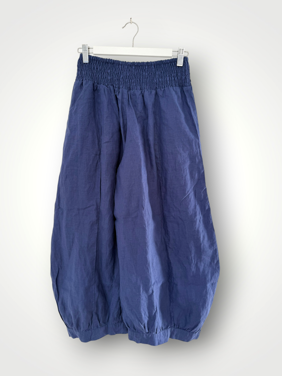 jackie pants - blue dusk linen Apparel