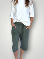 billy cotton knit short - chive Apparel