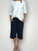 billy cotton knit short - navy Apparel