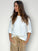 april cotton knit top-warm white Apparel