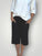 billy cotton knit short - black Apparel