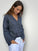 paige top - fine navy stripe hemp Apparel