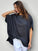 sammy top -charcoal linen Apparel