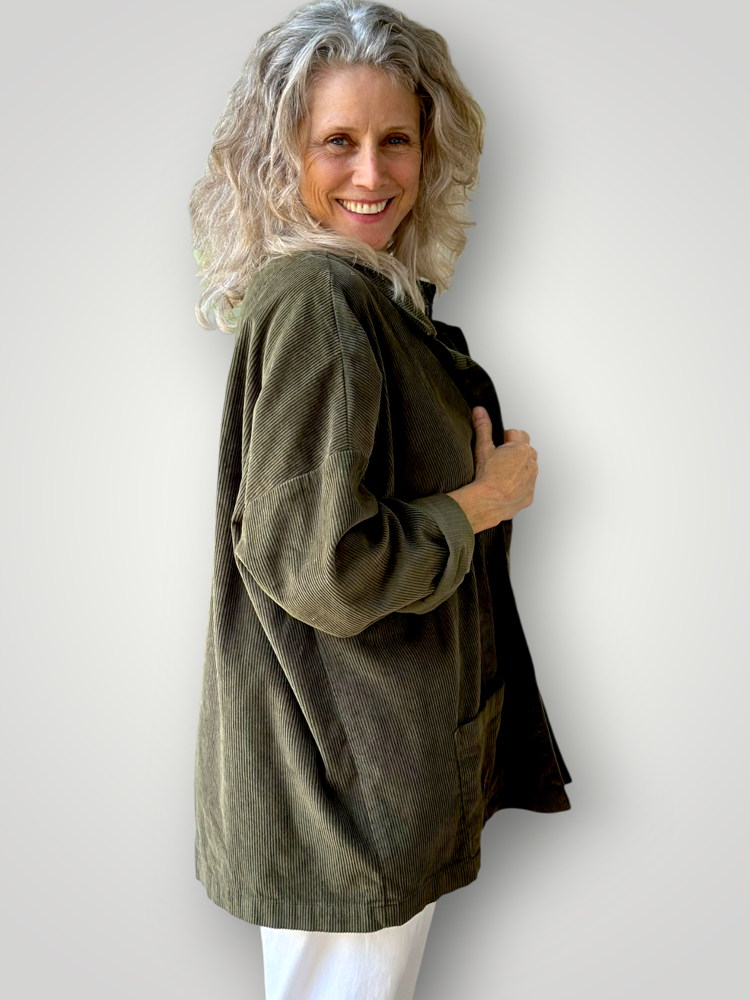 albert jacket - army cord Shirts