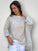 avril top - natural stripe linen Apparel