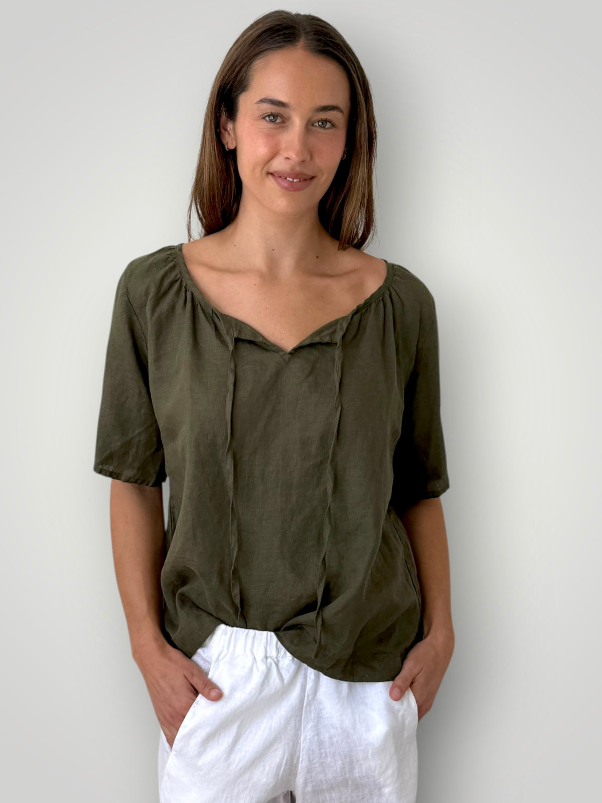 serena top-army linen