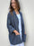 albert blazer - fine navy stripe hemp Shirts
