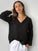 paige top - black linen Apparel