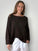 ashton knit - chocolate cotton Apparel