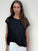 emma top - black linen Apparel