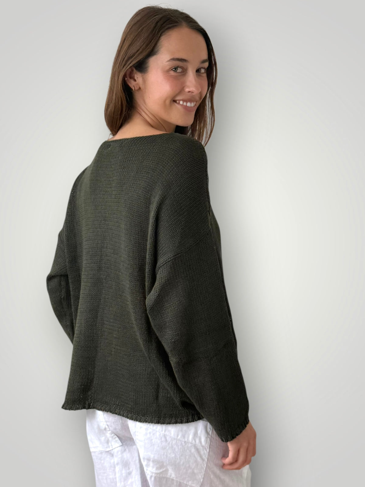 ashton cotton jersey-army Apparel