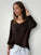 jamie cotton knit-chocolate Apparel