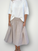 lola skirt-sand cord Apparel