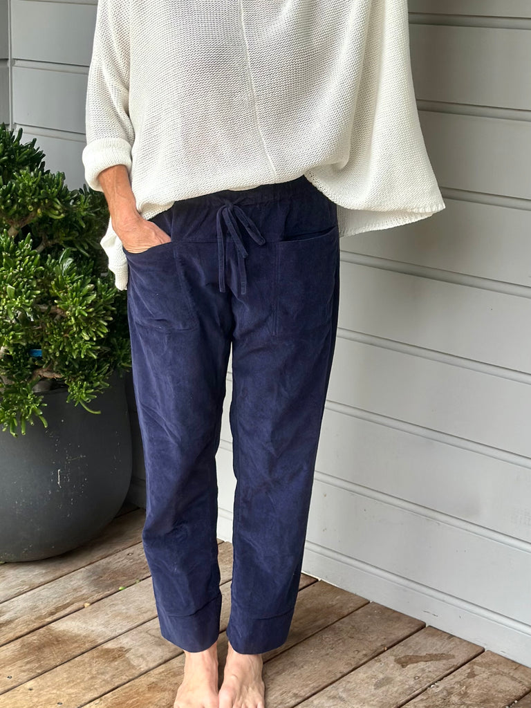 darcy pants - indigo cord Apparel
