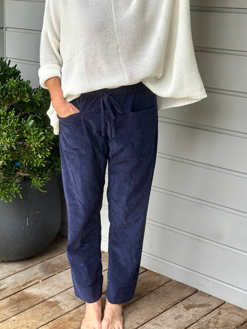 darcy pants - indigo cord Apparel