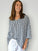 lydia top - ink gingham cotton Apparel