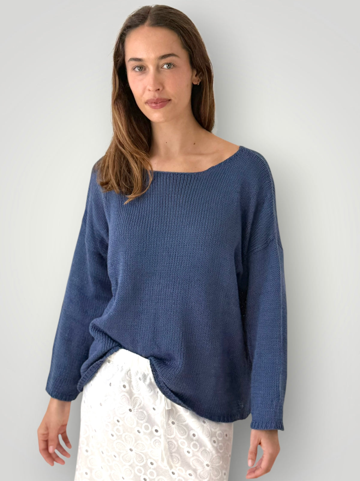 ashton knit - denim cotton General
