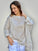 avril top - natural stripe linen Apparel