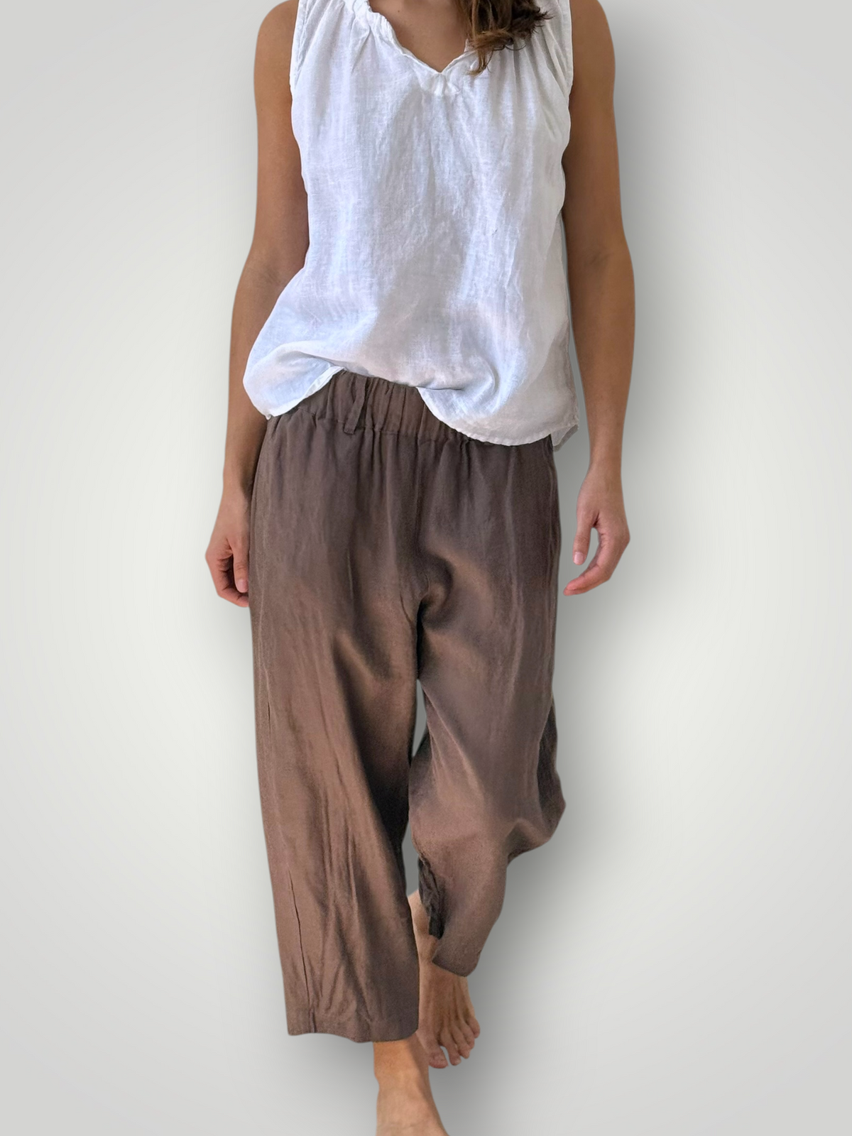 peta pants - soil linen Apparel