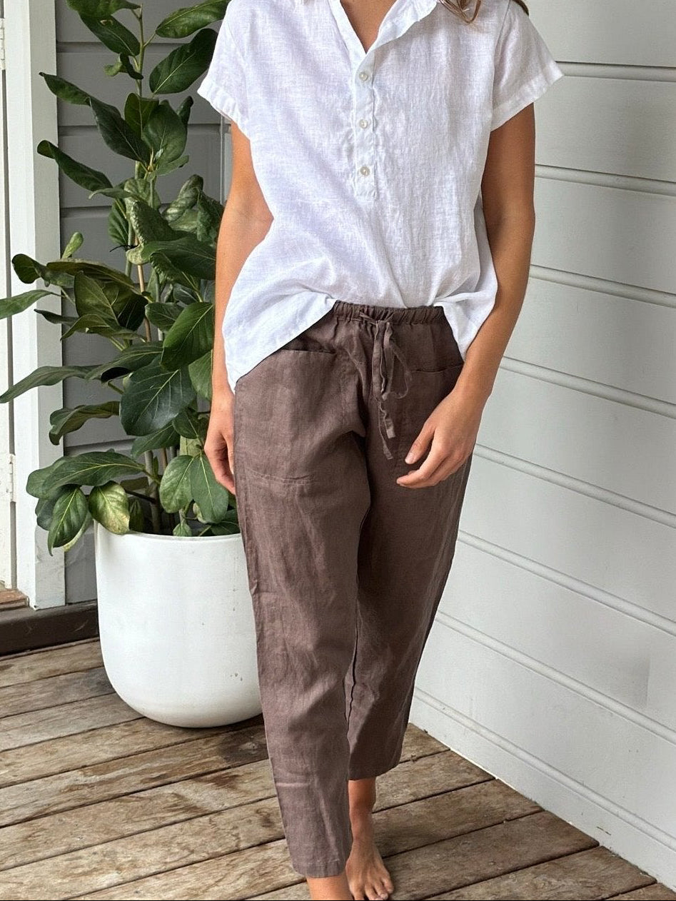 jessie pant - soil linen Apparel  