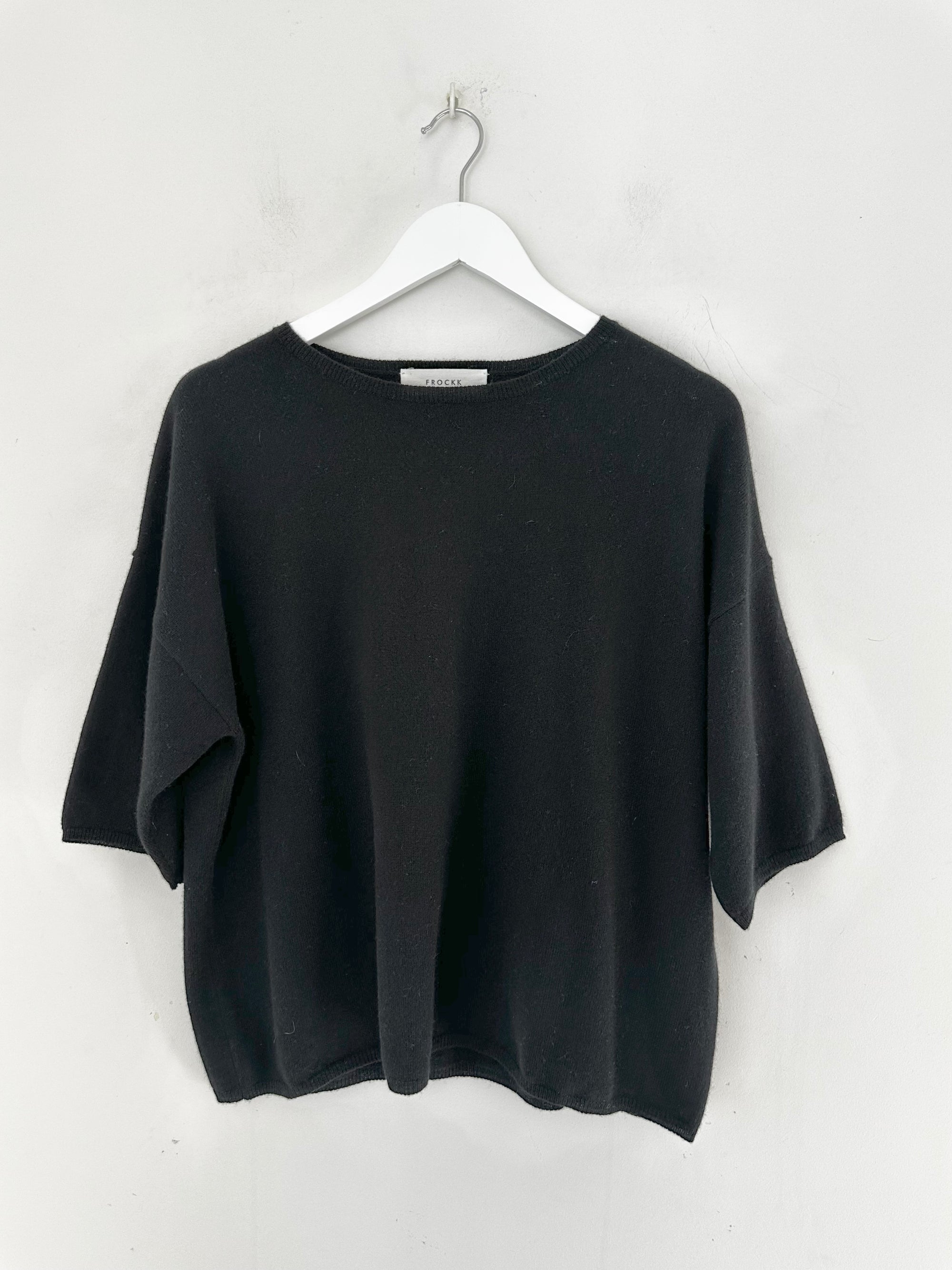 alexia cashmere top-black General