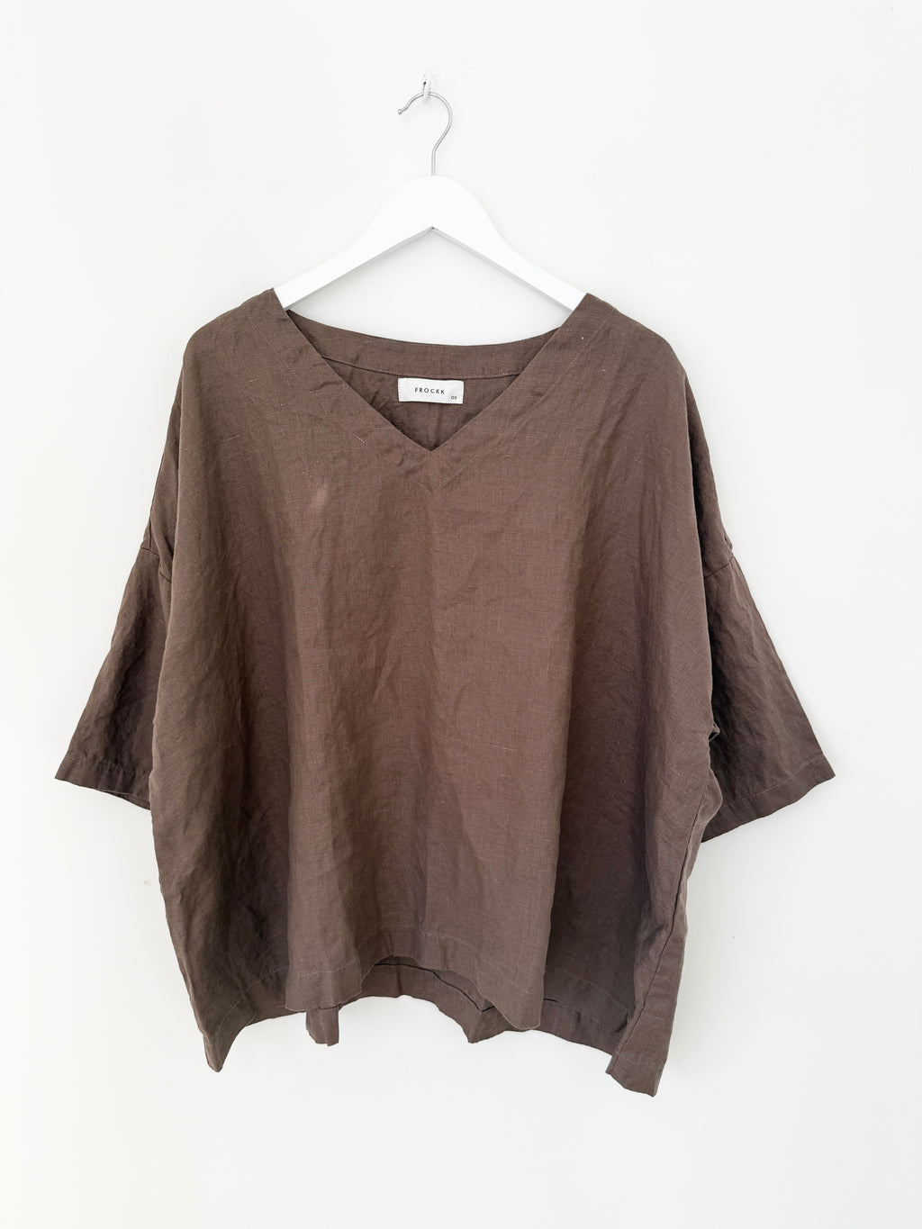 lydia top -soil linen – frockk