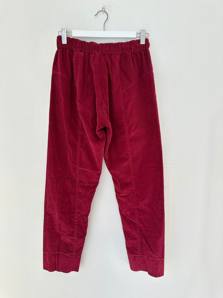 darcy pants - merlot cord Apparel