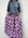 lulu skirt - merlot flower cotton Apparel