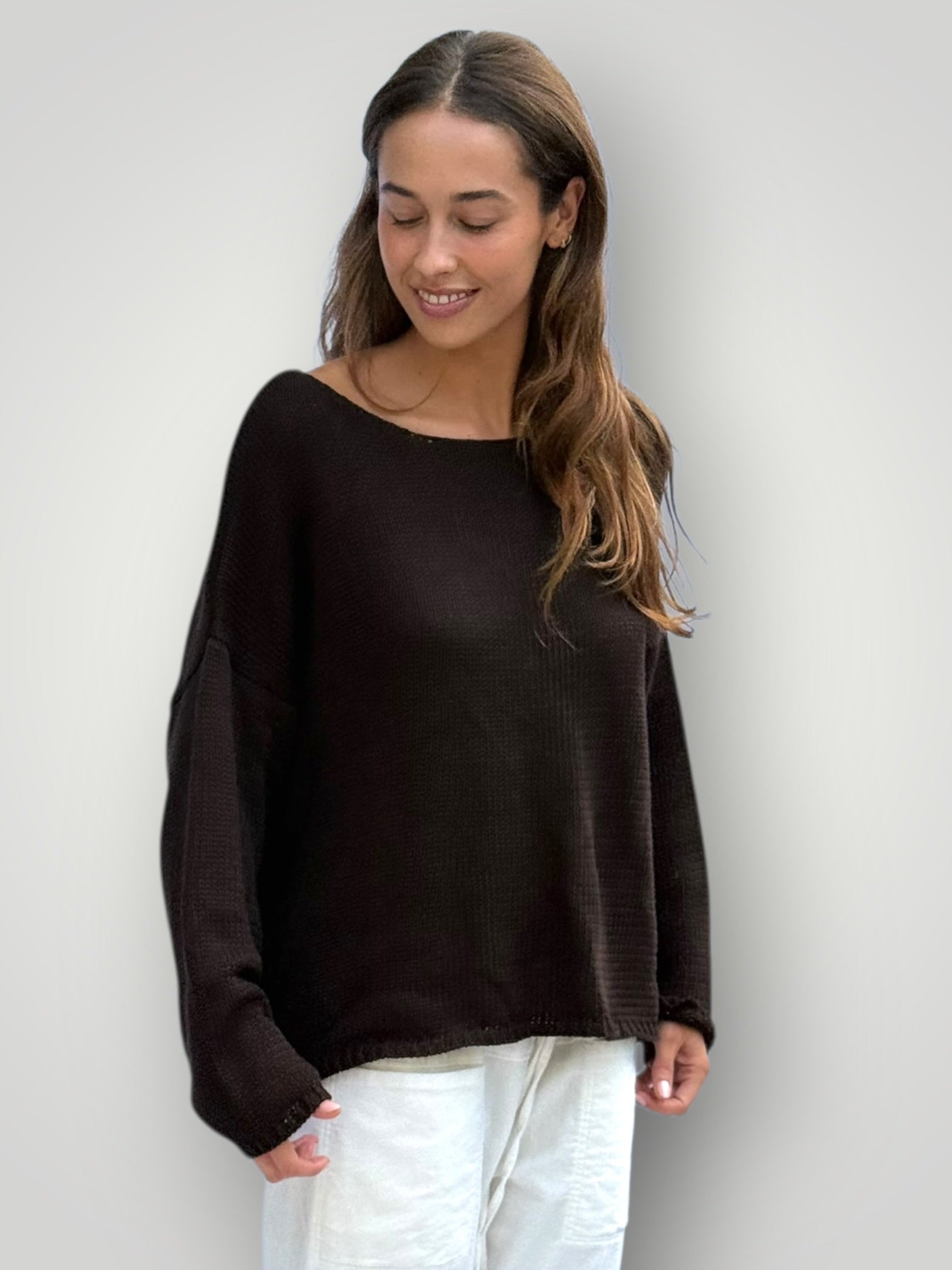 ashton cotton jersey - chocolate Apparel