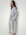 april dress - fine grey stripe linen Apparel