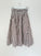 lola skirt - soil stripe linen Apparel