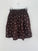 zoe skirt - small chocolate spot linen Apparel