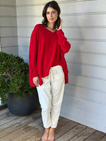 jessie pants - winter white cord Apparel