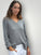 georgia v neck ribbed -grey General