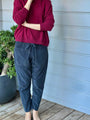 jessie pants -charcoal cord Apparel