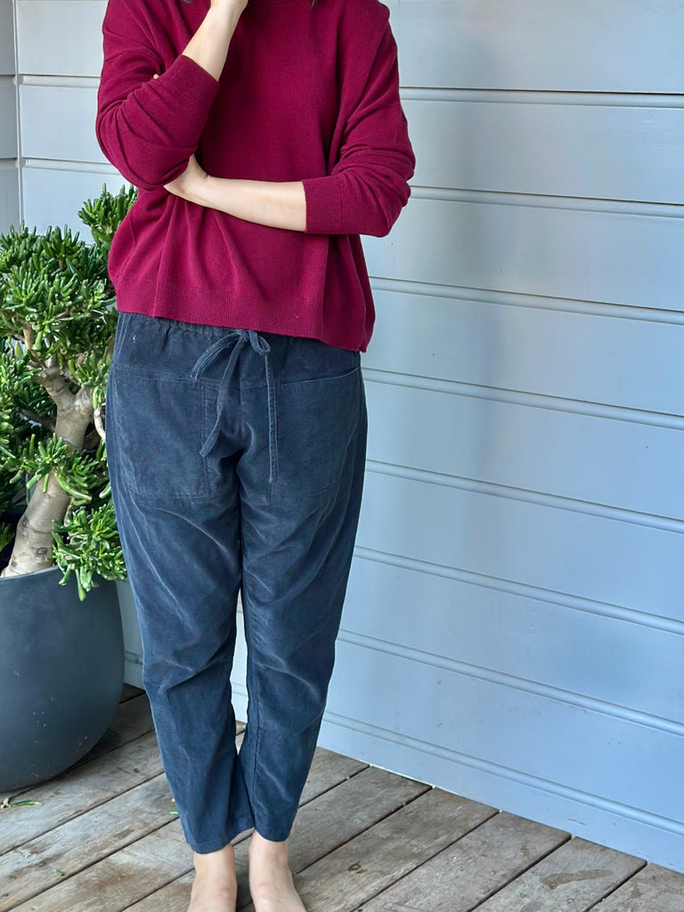 jessie pants -charcoal cord Apparel