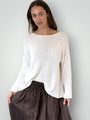 ashton cotton jersey- summer white Apparel
