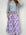 lulu skirt - purple floral cotton Apparel