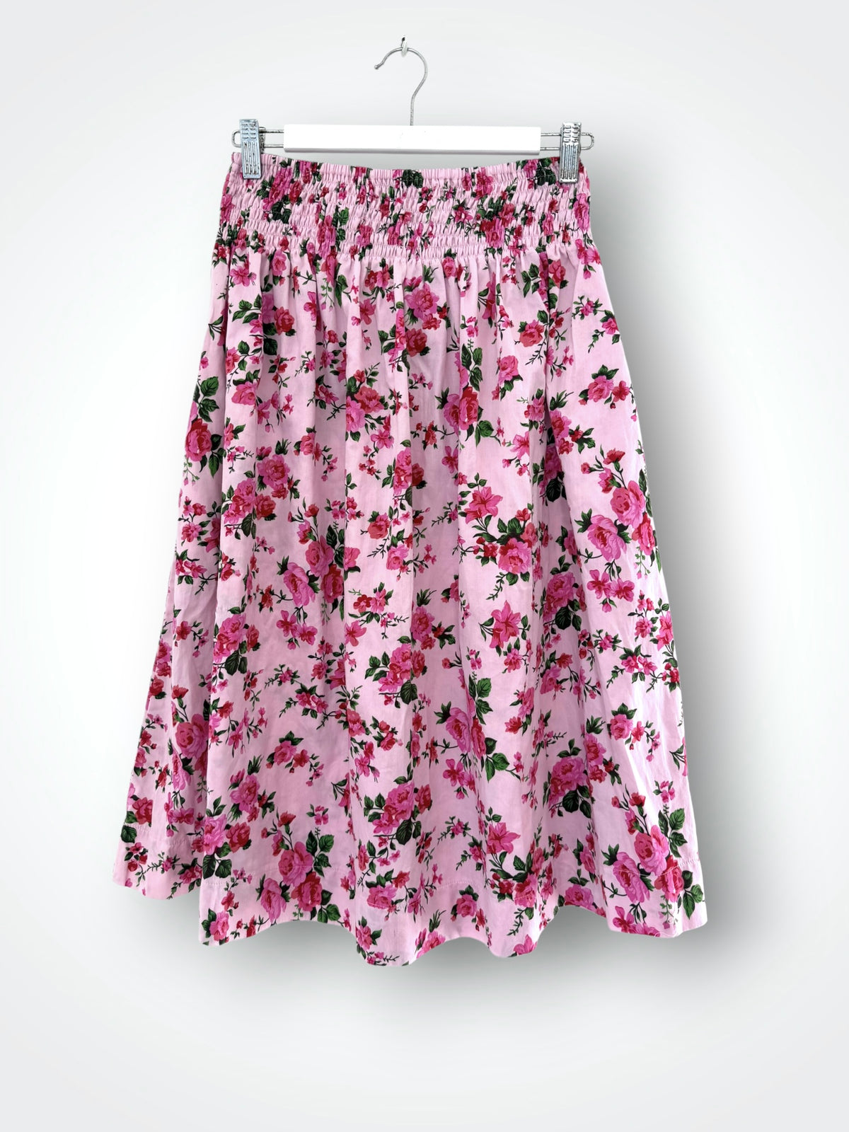 lola skirt - pink flowers