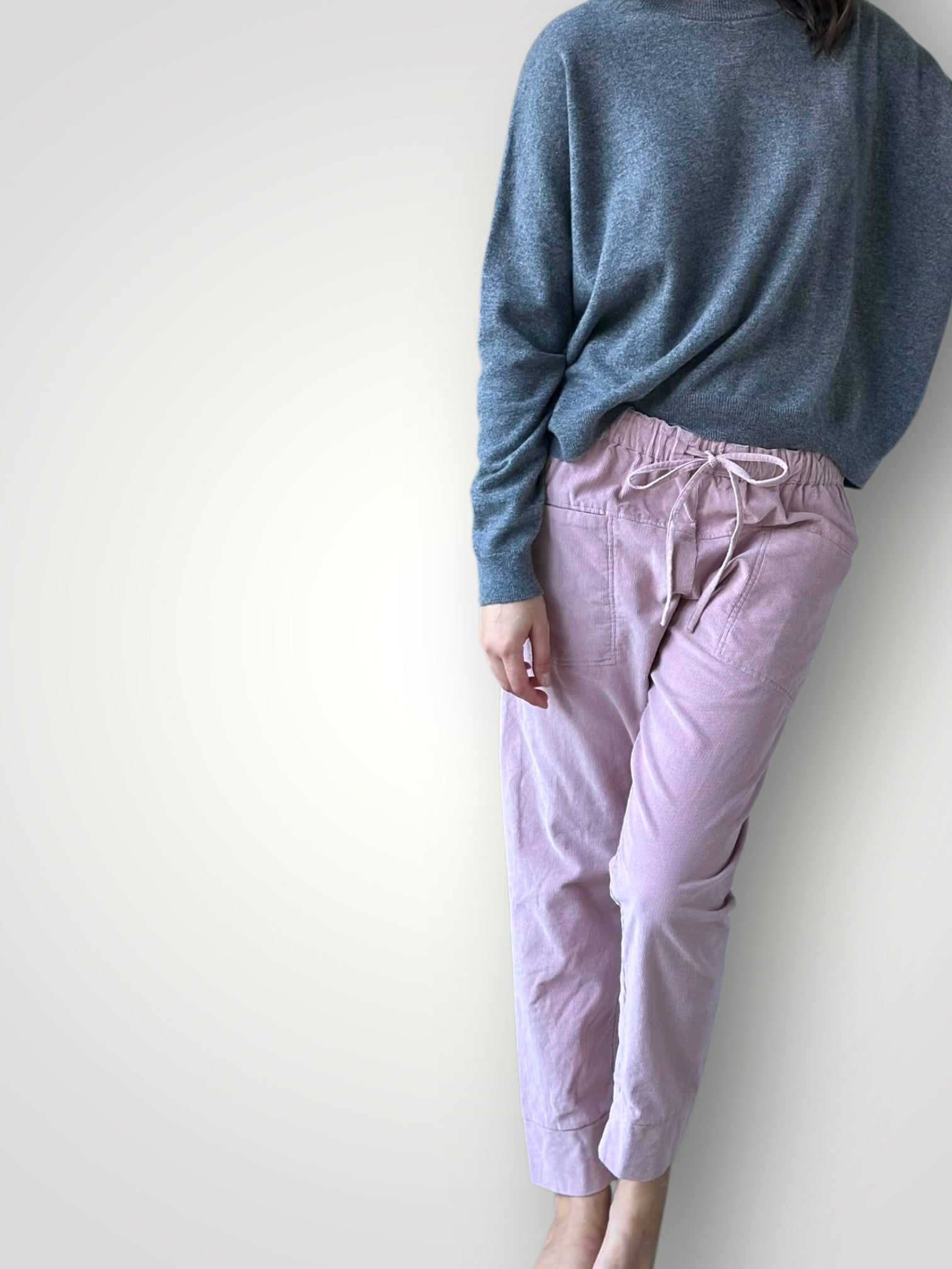 darcy pants - dusty pink cord Apparel